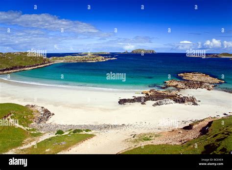 Bosta beach Bernera Isle of Lewis, Outer Hebrides, Western Isles, Scotland UK 2009 Stock Photo ...