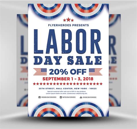 Labor Day Sale Flyer 4 - FlyerHeroes