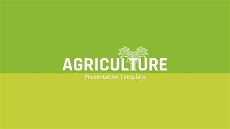 Animated Agriculture PowerPoint Deck Template - SlideBazaar