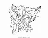 Gill Grunt Skylanders Spyros Adventure Coloring Page For Kids  Free sketch template
