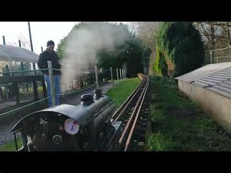 LBSC 2.5" gauge Ayesha 2 live steam "Atlantic" locomotive. First run on ...