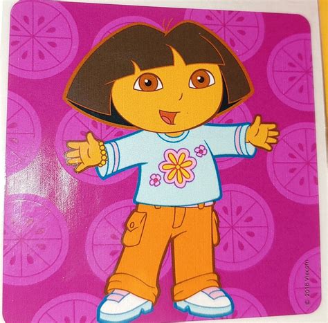 Dora The Explorer Sticker Laser