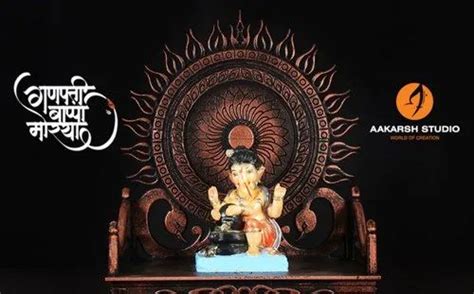 MDF Ply Eco friendly ganpati Makhar at best price in Vasai | ID ...