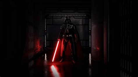 Download Wallpaper 1920x1080 Darth Vader, sword, EA games, Star Wars ...