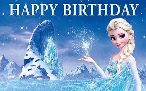 Frozen Personalize Custom Printed Birthday Backdrop Banner | Etsy ...