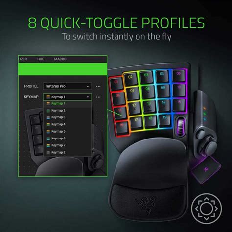 Razer Tartarus Pro | Developer Studio, Gaming Keyboards, Gaming ...