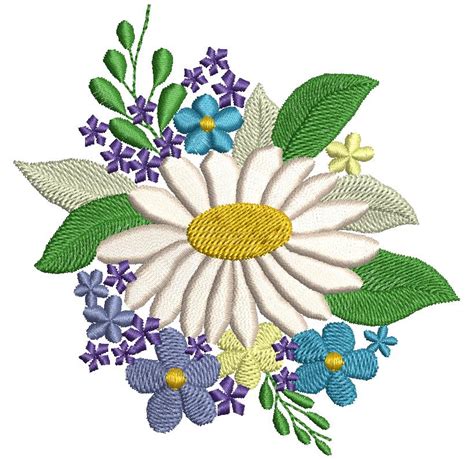 Flower Design Embroidery Part (35)