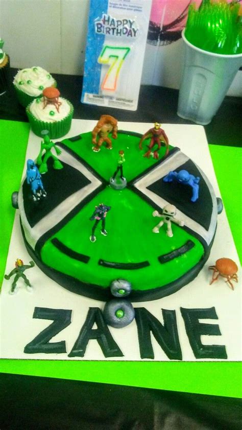 Ben 10 Birthday Cake for a Superhero Celebration