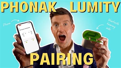 Phonak Hearing Aids Bluetooth Pairing & MyPhonak App Setup for Lumity, Paradise and More… - YouTube