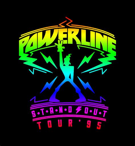 Powerline Stand Out World Tour 95 Digital Art by Robert Slater