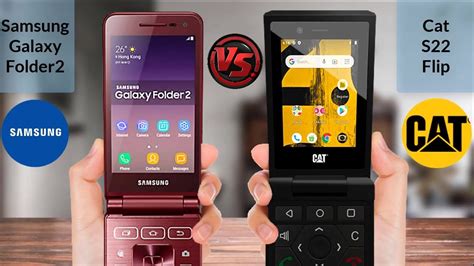 Samsung Galaxy Folder2 vs Cat S22 Flip - YouTube