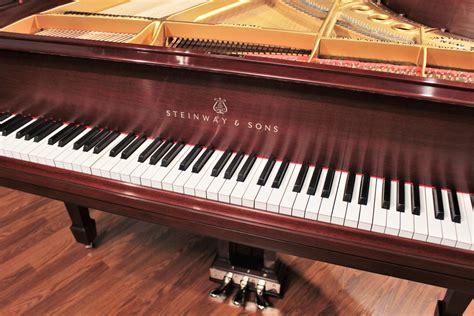 Restored Steinway Model M 5'7'' Player Grand Piano Mahogany PianoDisc/QRS | Player Pianos