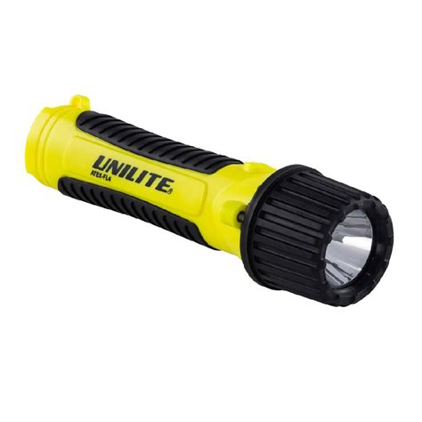 Unilite ATEX-FL4 | LED ATEX Zone0 Intrinsically Safe Flashlight 4 x AA ...