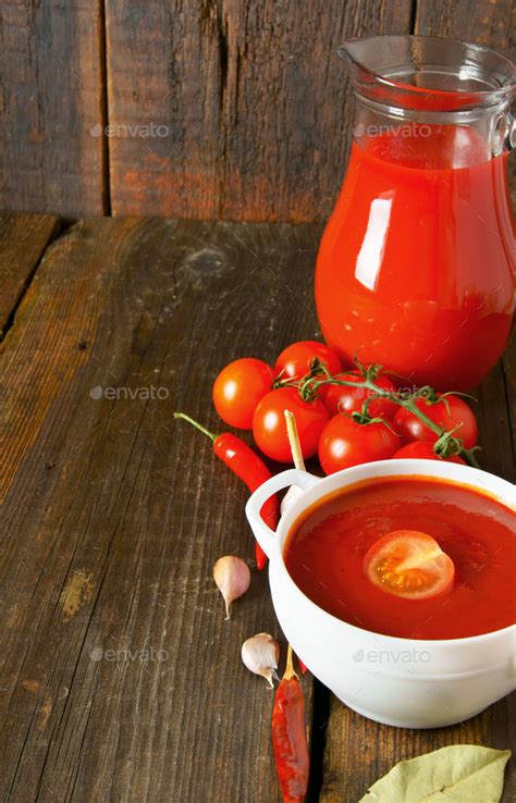 Tomato sauce and spices Stock Photo by Artem_ka | PhotoDune