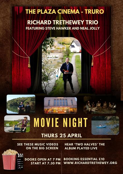 Richard Trethewey – Movie Night at Truro Plaza Cinema - Snappy Tickets