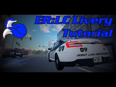 ERLC Livery Tutorial - YouTube