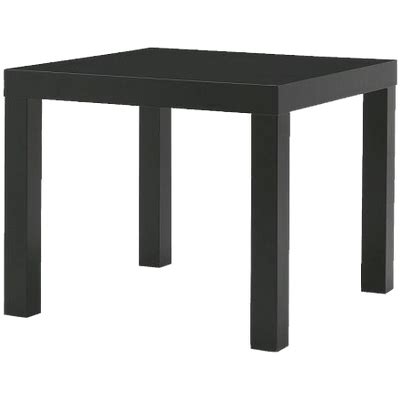 Ikea Lack Table Black transparent PNG - StickPNG