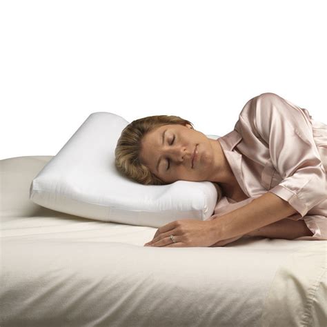 Full Size Cervical Pillow, Carved Foam - Free Shipping - Home Medical Supply