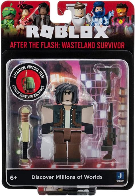 Roblox After The Flash: Wasteland Survivor Core Figure - Bright Star Toys