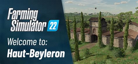 Haut-Beyleron French map in Farming Simulator 22