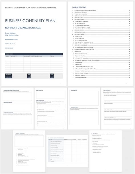 Saas Business Continuity Plan Template