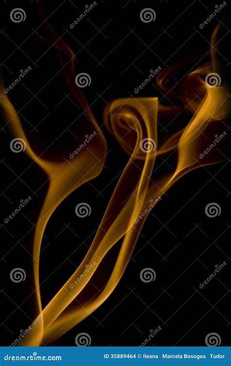 Smoke Shapes on Black Background Stock Photo - Image of colorful, fragrance: 35889464