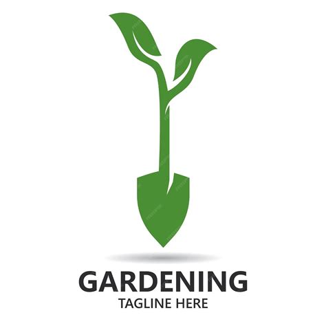 Premium Vector | Gardening logo vector icon design