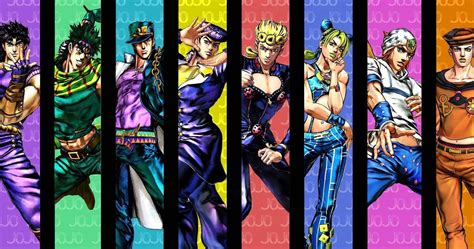 Main Characters In Jojo's Bizarre Adventure, Power Ranked - ®JJBA Merch