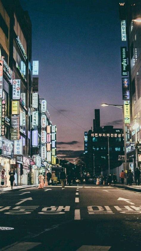 wallpaper aesthetic black korea Black aesthetic landscape wallpapers - Wallpaper Android