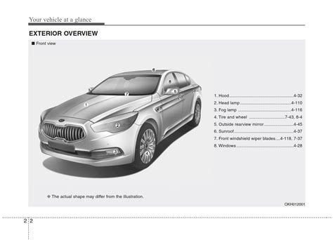 KIA Quoris 2013 Owner’s Manual - PDF for FREE