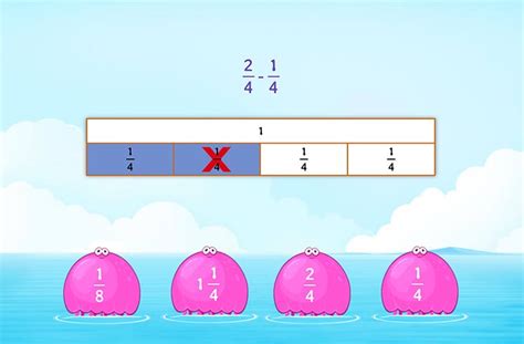 Adding & Subtracting Fractions Games Online