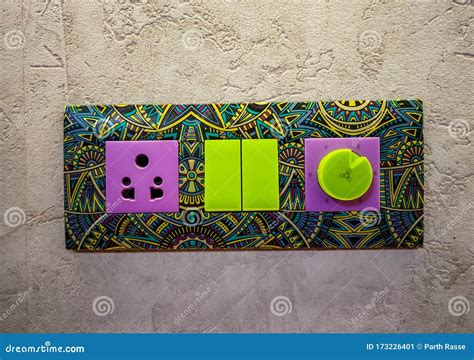 Creative Design Concepts and Patterns for Electrical Switch Boards Stock Image - Image of ...