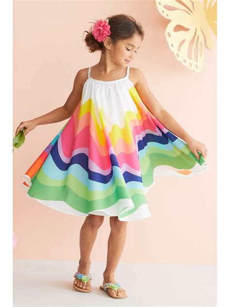 Girls Rainbow Dress - Chasing Fireflies