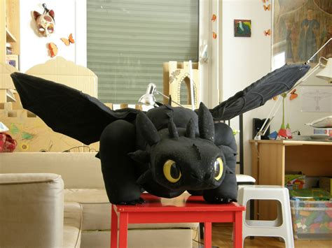 Toothless stuffed toy by niedobrypiesek on DeviantArt