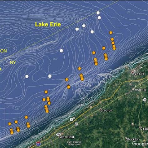 Lake Erie Chart Map