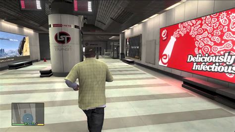 GTA 5 UNDERGROUND METRO TRAIN STATION LOCATION GAMEPLAY! - YouTube