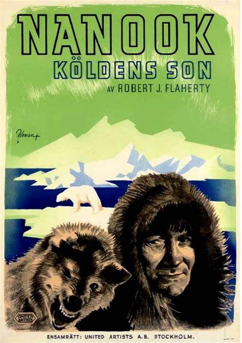 'Nanook of the North' film poster | Nanook of the north, Classic movie posters, Dog movies