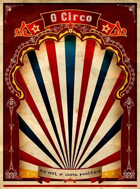 Pin by 혜원 안 on 포트폴리오 | Circus poster, Circus design, Vintage circus