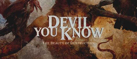 Devil You Know - The Beauty of Destruction (Album Review) - Cryptic Rock