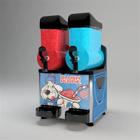 slush machine 3d model