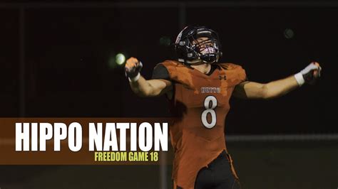 Hutto Hippo Football - Freedom Game 18 - YouTube