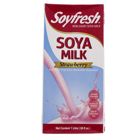 Soy fresh strawberry Flavored Non Dairy Soya Milk 1Litre Online at Best ...