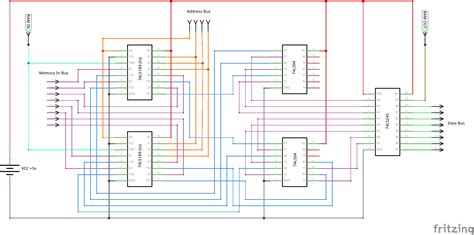 4 Bit Ram Circuit Diagram