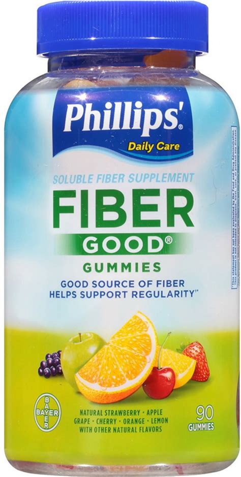 2 Pack - Phillips' Fiber Good Gummies, Assorted Flavors 90 ea - Walmart.com - Walmart.com