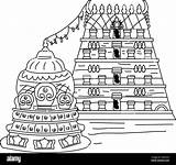 Tirupati balaji Temple Hi Res Stock Photography And Images  Alamy sketch template