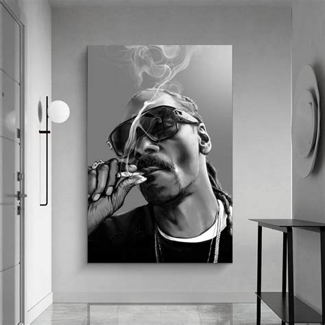 Snoop dogg wallpaper smoking poster Canvas Print Canvas | Etsy