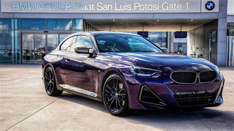 2022-2023 BMW 2-Series Coupe Production Kicks Off In Mexico - YouTube