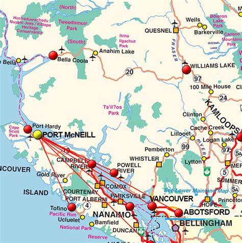 Flights To Port McNeill / Charter Flight Network