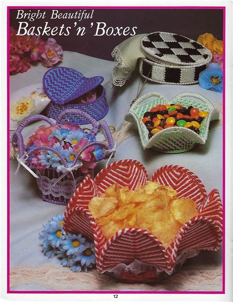 Craft Circles Plastic Canvas Pattern Book Volume 1 Darice | Etsy