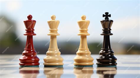 Premium AI Image | chess board and chess players 8K HD